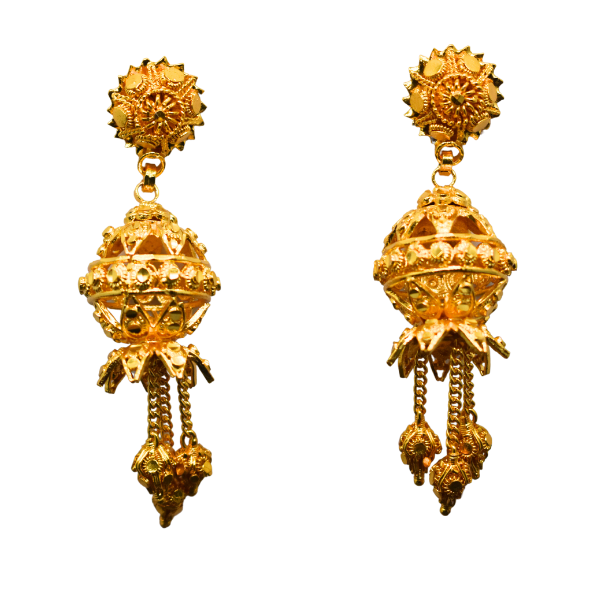2 Gram Gold Hoop Earrings Design 2023 | Daily Wear Gold Hoop Earrings With  Price - YouTube